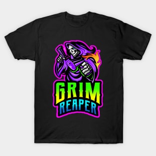 Grim Reaper Double Pistols T-Shirt